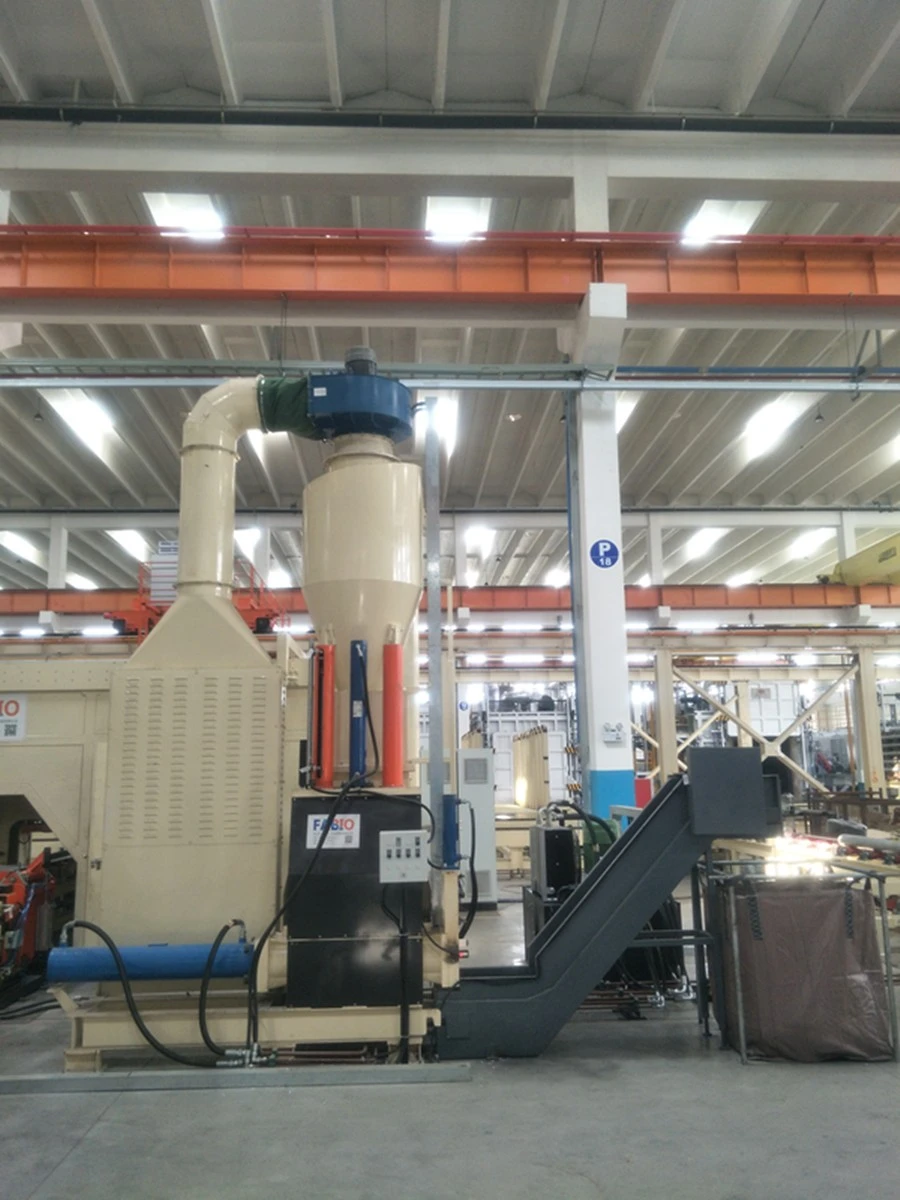 Aluminum Chip Collection And Cake Breaking System suppliers